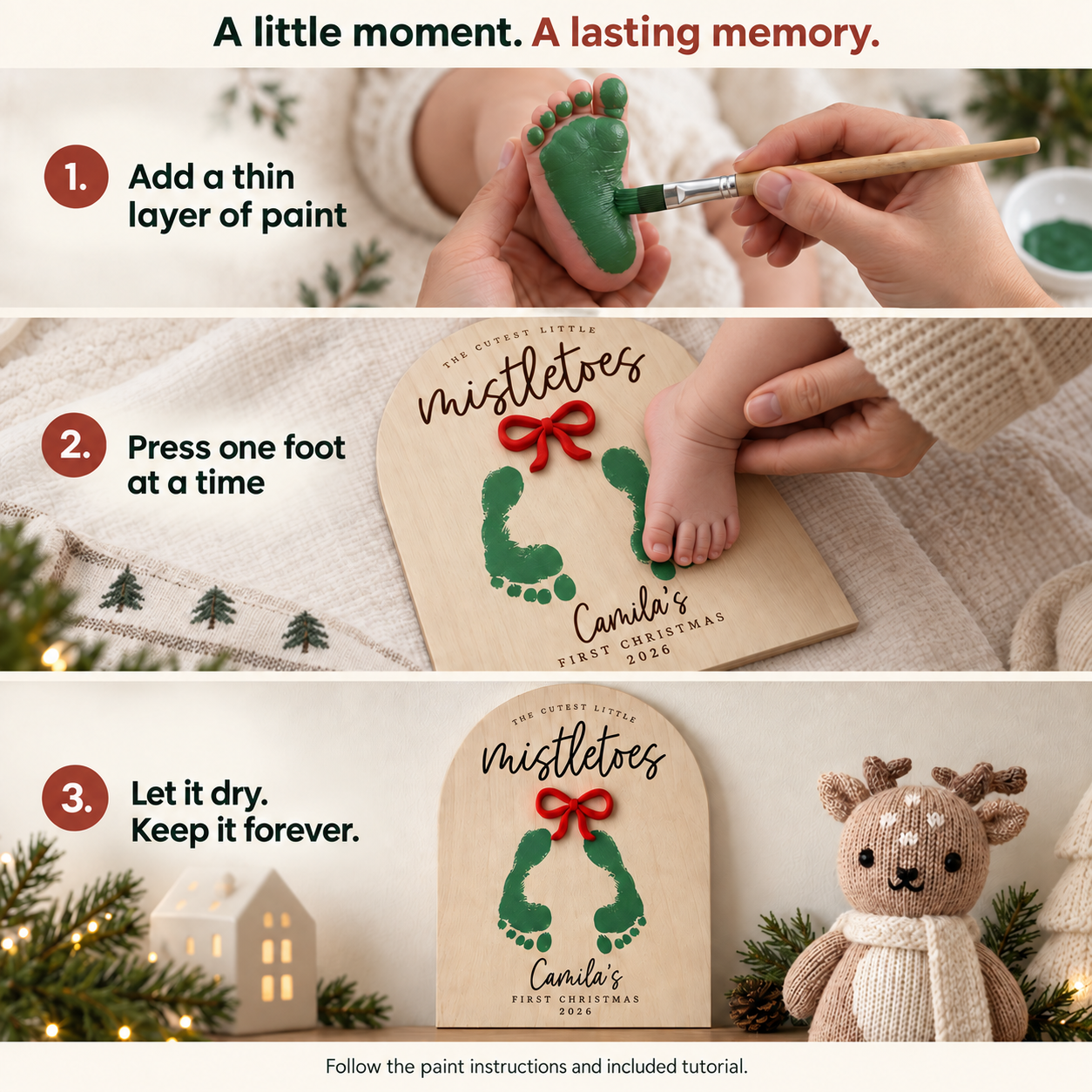 How to make your keepsake